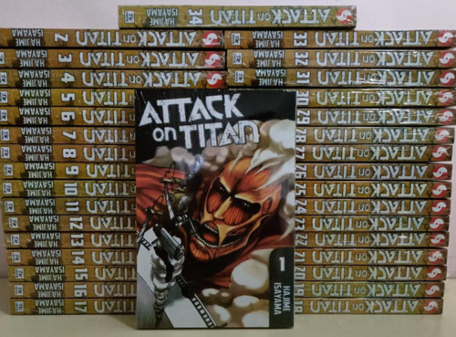 Attack titan vol 34 set - attack, on