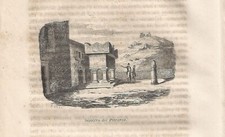 Stampa antica arqua petrarca - antica, arqua'