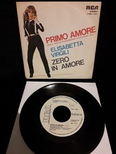 SEXY COVER PROMO RCA Elisabetta Virgili PRIMO AMORE ZERO IN AMORE 1976