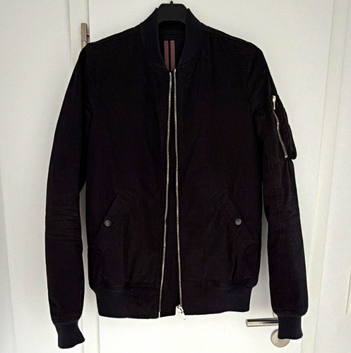 Bomber rick owens - nero, cotone