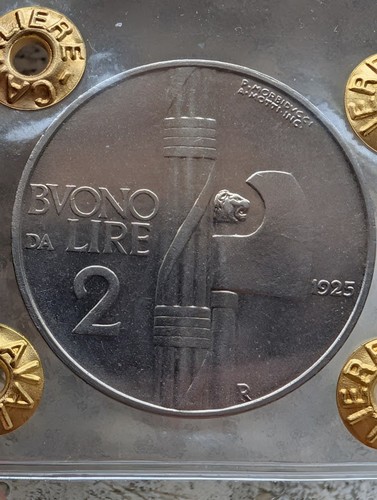 Lire 1925 buono vittorio - 1925,