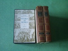 STORIA DI ROMA STORIA DEI GRECI INDRO MONTANELLI ED RIZZOLI COFANETTO 2 LIBRI
