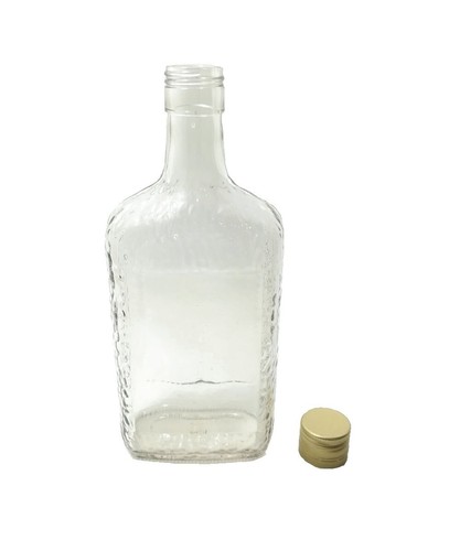 Bottiglia per amaro zigrinata - per,