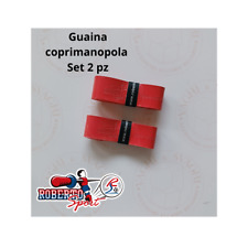 GUAINA COPRI MANOPOLA ROBERTO SPORT GOMMA ANTISCIVOLO COL ROSSO  SET 2 PZ RS2254