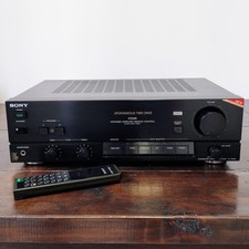 SONY TA-F310R AMPLIFICATORE STEREO, MADE IN JAPAN 1989, TELECOMANDO, FUNZIONANTE