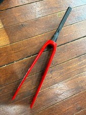 Forcella bici Trek Madone Carbon SLR 6 rossa Segafredo Project One 56 cm 235 mm sterzo