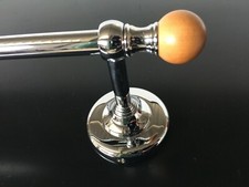 IBB Venezia porta salviette cromo/legno 60 cm.