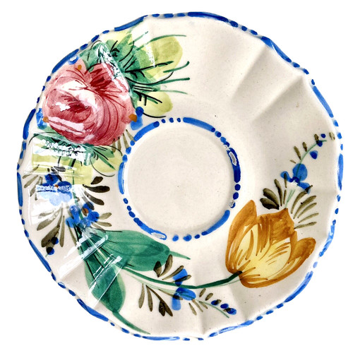 Antico piattino maiolica - piattino,
