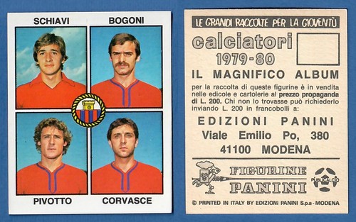 Figurina calciatori panini - figurina,