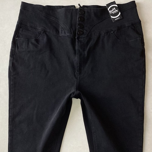 Jeans neri super - skinny, nuovi