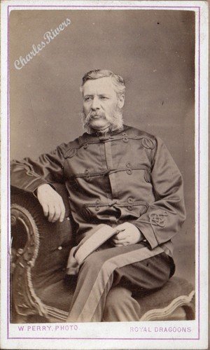 Military cdv colonel george - colonel,