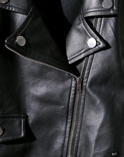 Giacca Nera In pelle bimbo