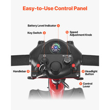 Uimoso Scooter Pieghevole a 3