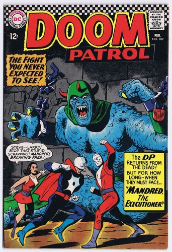 Doom patrol 109 us - doom,