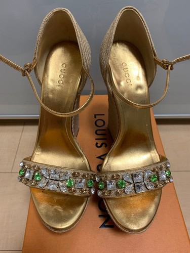Sandali con zeppa - gucci, e
