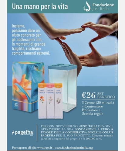 Set benefico just crema tea - set,