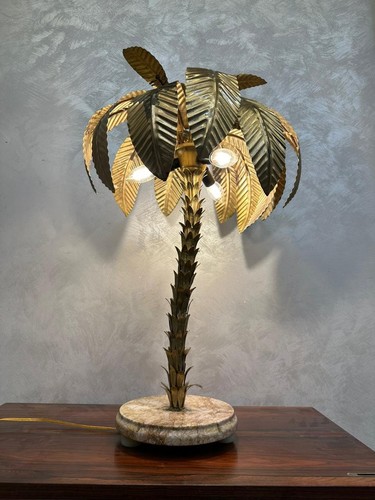 Vintage gilded palm - vintage,