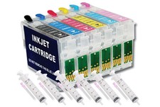 Ricarica cartucce CISS refill per EPSON RX685 PX720WD PX730WD PX830FWD -no OEM