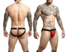 Sospensorio uomo in ecopelle