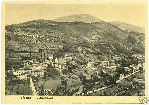 Ussita panorama - ussita, (macerata)