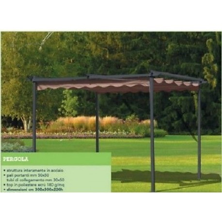 Gazebo pergola veranda 3x3 - pergola, mt