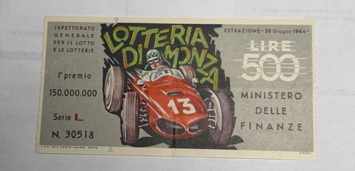 Biglietto lotteria nazionale - biglietto,