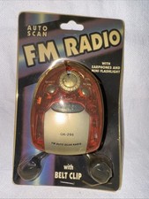 Radio FM arancione scansione