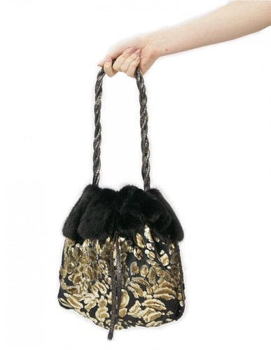 Borsa decorata paiette e - decorata,