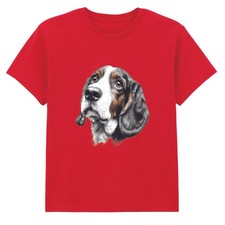 T-shirt per bambini Basset