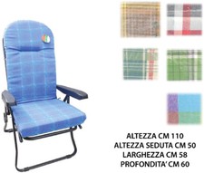 Sdraio da Giardino Pieghevole