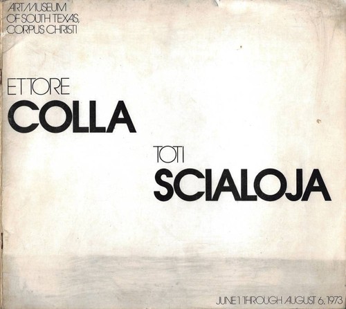Ettore colla toti scialoja - colla/toti,