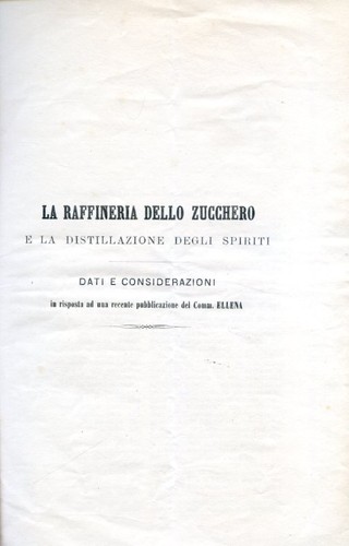 Raffineria dello zucchero e - la,