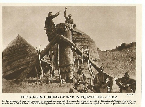 Roaring drum war equatorial - roaring,
