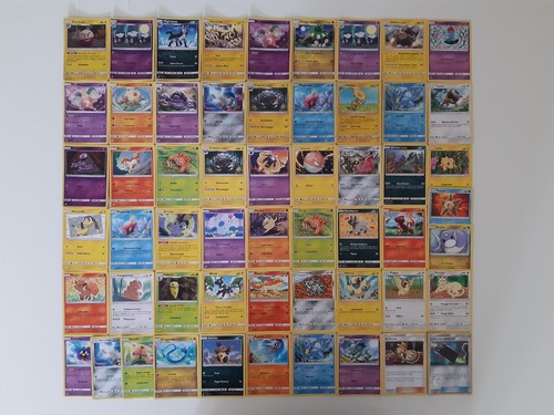 Lotto carte pokemon sole - lotto,
