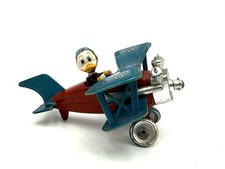 DISNEY VINTAGE DONALD AIRPLANE AEREO PEPERINO  Politoys Walt Disney # FT24