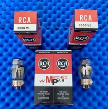 DUE TUBI ASPIRAZIONE RCA 6550