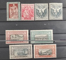 ITALIA REGNO Croce Rossa Manzoniano francobolli MH da svuotamento album RARI