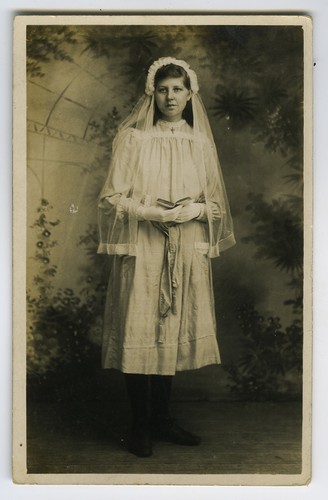 1920 bambino signora cresima - c,