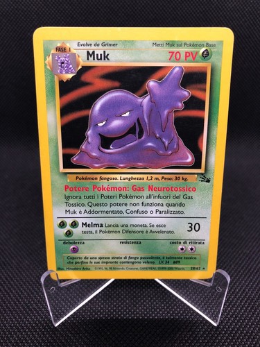 Carta pokemon muk - pokemon,