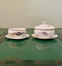 SCI Laveno, Revelli - Coppia Salsiere In Ceramica - Anni 20/30 - Da Collezione