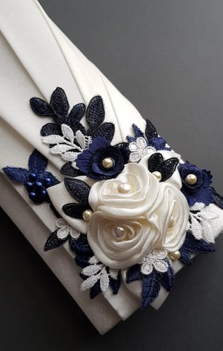Pochette panna blu - ,
