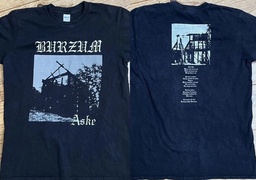 Shirt 1burzum aske norvegian - t-shirt,