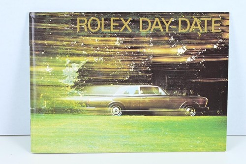 Rolex day date - manuale, 1989