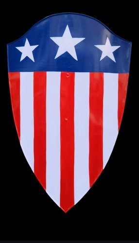 Targa americana con strisce