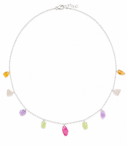 Collana girocollo argento - collana,