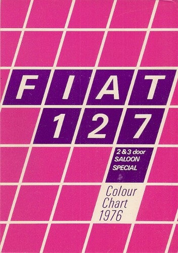 Fiat 127 colori - 127,