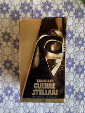 TRILOGA DI GUERRE STELLARI -STAR WARS - Cofanetto 3 VHS Videocassette 