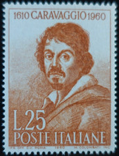 TIMBRE D'ITALIE - CARAVAGGIO