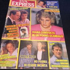 EVA EXPRESS 19 ANNO 1988 - ALAIN DELON VASCO ROSSI CLINT EASTWOOD CARRERAS TOMBA