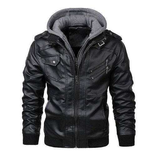 Giacca motociclista uomo - giacca,